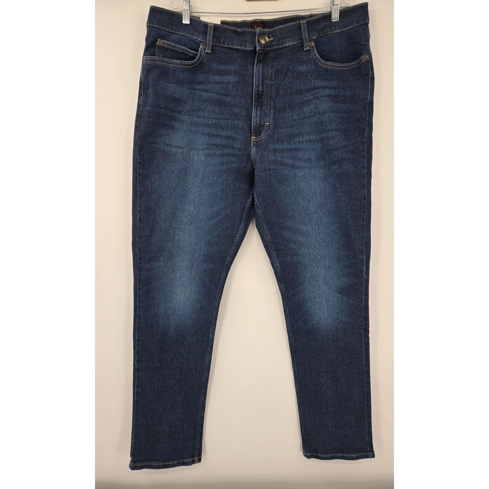Lee Heritage Denim MVP Vanadi Relaxed Fit Jeans Mens 40x34 Dark Wash